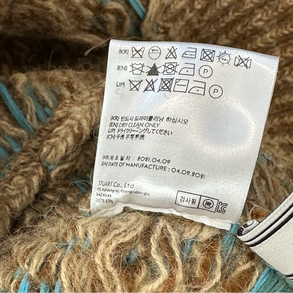 Andersson Bell jacquard heavy crew neck sweater - Picture 7 of 9